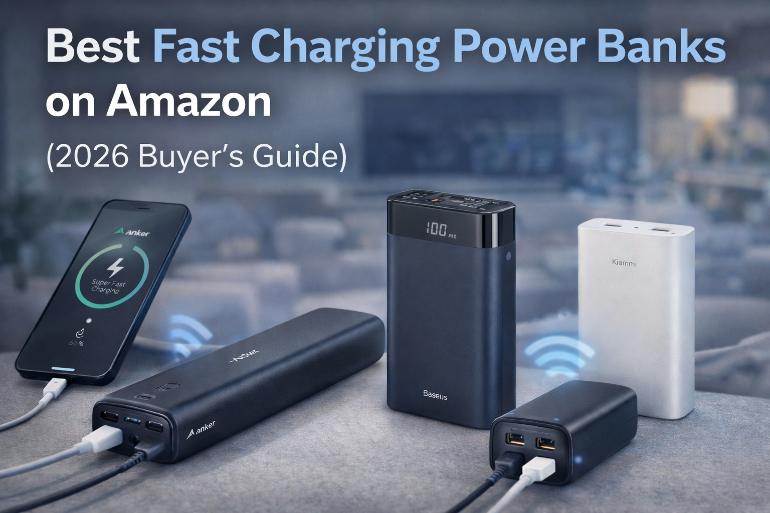Best Fast Charging Power Banks on Amazon