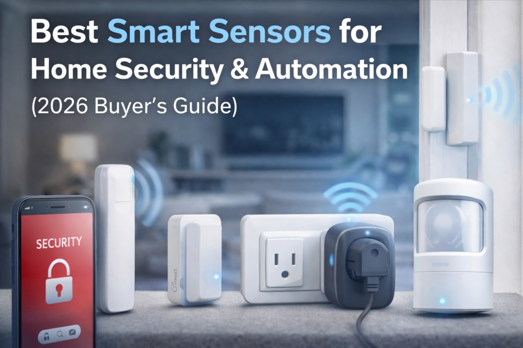 Best Smart Sensors for Home Security & Automation