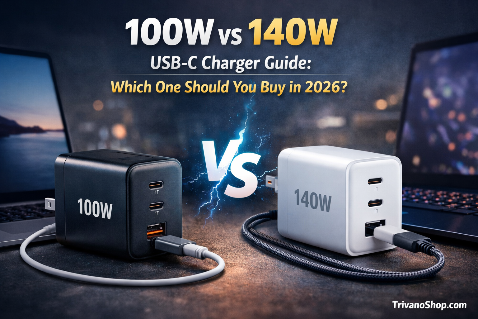 100W vs 140W USB-C Charger Guide: Which One Should You Buy in 2026?
