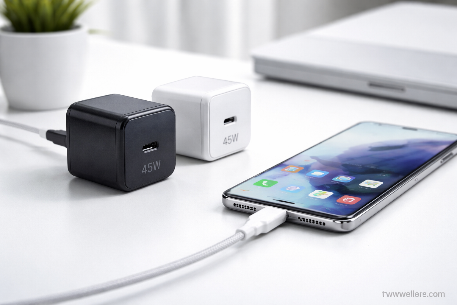 Best 45W USB-C Chargers for Samsung Phones