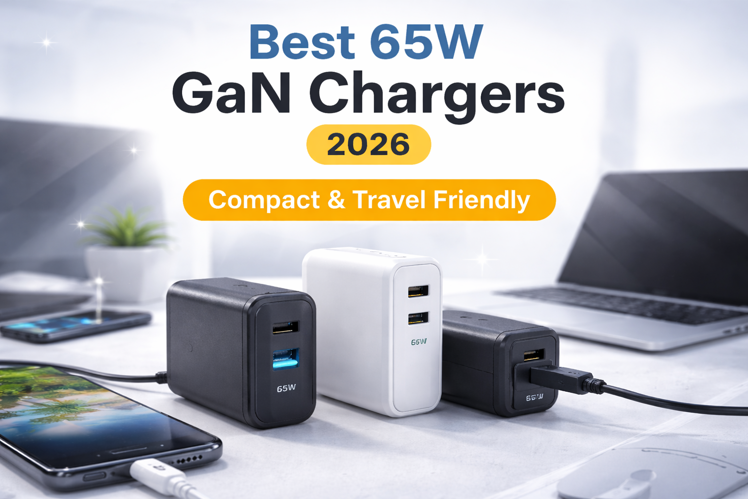 Best 65W GaN Chargers in 2026 (Complete Buyer’s Guide)